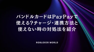 バンドルカードはPayPayで使える？チャージ・連携方法と使えない時の対処法を紹介